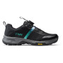 Damen-Radsportschuhe Northwave Crossland Plus Wmn schwarz/blau Black