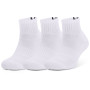 Socken Under Armour Core QTR 3PK weiß White/Black