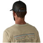 Baseballmütze Patagonia P-6 Logo LoPro Trucker Hat