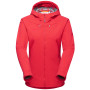 Damenjacke Mammut Sapuen SO Hooded Jacket Women rosa Sunset