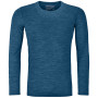 Herren-Funktionsshirt Ortovox 150 Cool Clean Ls M blau petrol blue blend