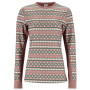 Damen-Funktionsshirt Kari Traa Lune Long Sleeve Baselayer lila Taupe