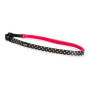 Stirnband Bjež stylová 10 mm schwarz/weiß
