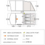 Aufblaszelt Vango Harris Air TC 350