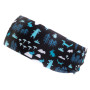 Stirnband Bjež Active schwarz/blau