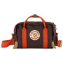 Umhängetasche Fjällräven Kånken Koncept Crossbody schwarz/rot Black Oak-Rowan Red