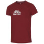 Herren-T-Shirt Ocún Raglan T rot MerlotVan