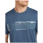 Herren-T-Shirt Icebreaker Men Merino 150 Tech Lite SS Tee Elevation Line