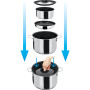 Geschirrset Brunner Academy Vacum High 7+1
