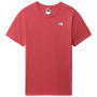 Damen-T-Shirt The North Face S/S Simple Dome Tee rosa Slate Rose