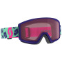 Skibrille Scott Factor lila mint green/neon pink/enhancer
