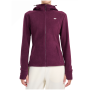 Damen-Sweatshirt 4F Fleece F478 weinfarbe Burgundy