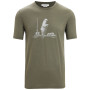 Herren-Funktionsshirt Icebreaker Men Tech Lite II SS Tee Polar Paddle grün Loden
