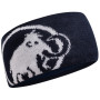Stirnband Mammut Tweak Headband dunkelblau MarineWhite