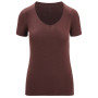 Damen-Funktionsshirt Icebreaker Women Siren SS Sweetheart braun Umber