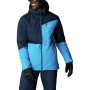 Herren-Winterjacke Columbia Iceberg Point Jacket blau Compass Blue, Collegiate Navy