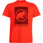 Herren-T-Shirt Mammut Trovat T-Shirt Men rot SpicyPrt