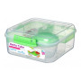 Lunchbox Sistema Bento Cube To Go 1,25L hellgrün