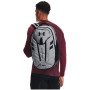 Rucksack Under Armour Hustle Pro Backpack grau Pitch Gray Medium Heather / Black / Black