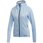 Damenjacke Adidas Skycli Fl Jkt hellblau Globl