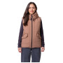 Damenweste Hannah Dot Vest hellbraun beaver fur