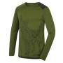 Herren-Funktionsshirt Husky Merino 100 dl. rukáv Dog