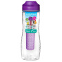 Flasche Sistema Tritan Infuser Bottle 800ml lila Purple