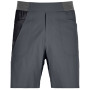 Herrenshorts Ortovox Piz Selva Light Shorts schwarz Black Steel