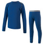 Kinder-Funktionsunterwäsche Sensor Merino Air Set triko+spodky 2022 blau Darkblue