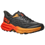 Herrenschuhe Hoka M Speedgoat 5 Wide schwarz/orange Castlerock / Flame
