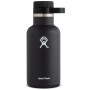 Flasche Hydro Flask Beer Glower schwarz Black