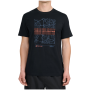 Herren-T-Shirt 4F Tshirt M3577 schwarz Deep Black