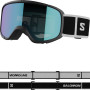 Skibrille Salomon Lumi schwarz Black