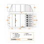 Familienzelt Vango Savannah 600XL Package