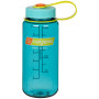 Flasche Nalgene Wide Mouth 0,5l blau/gelb Cerulean