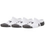 Kindersocken Under Armour New Y UA Perf Tech 3Pk Ns White weiß White / White / Jet Gray