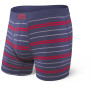 Boxershorts Saxx Ultra Boxer Brief Fly blau NavySummitStripe
