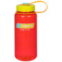 Flasche Nalgene Wide Mouth 0,5l rot/gelb Pomegranate