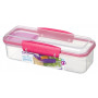 Snack-Box Sistema Snack Attack To Go rosa