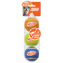 Hundespielzeug Nerf Dog Squeak Tennis Ball 3 pcs