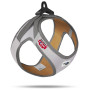 Hundegeschirr Curli Glow Reflective grau/braun Gray