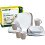 Geschirrset Brunner Khadi Melamine Set