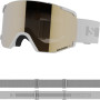 Skibrille Salomon S/View Access weiß White