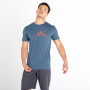 Herren-T-Shirt Dare 2b Integral II Tee blau/grau Orion Grey