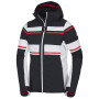 Herrenjacke Northfinder Bernard schwarz/weiß