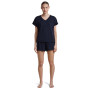 Damen-Funktionsshirt Icebreaker Women Mer 150 Lodge SS Tee