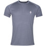Herren-Funktionsshirt High Point Code 2.0 SS man 2024 grau IronGate
