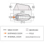 Wanderzelt Vango Soul 100 2024
