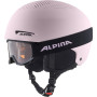 Set Helm und Brille Alpina Zupo Set (+Piney) hellrosa světle růžová