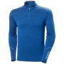 Herren-Funktionsshirt Helly Hansen Lifa Merino Midweight 1/2 Zip blau Deep Fjord